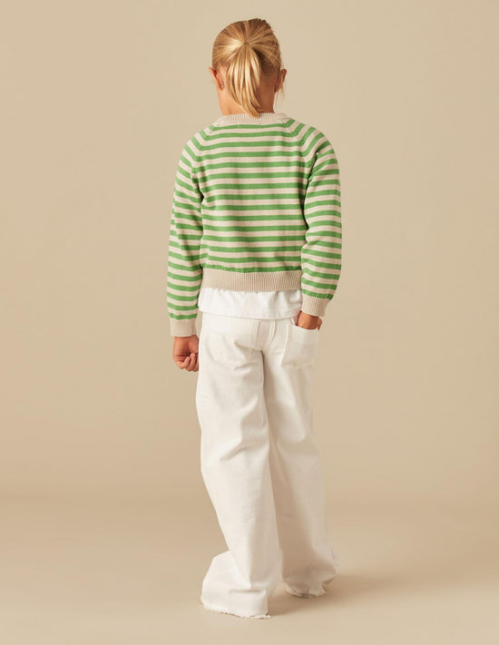 GREEN STRIPED JERSEY