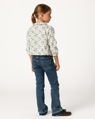 CAMISA BRIGHT FLOWERS BLUE