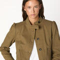 BLAZER BOLSILLOS BOTÓN KHAKI