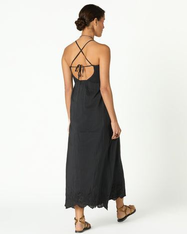 ANTHRACITE STRAPPY DRESS