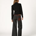JERSEY CANALE BOTONES BLACK