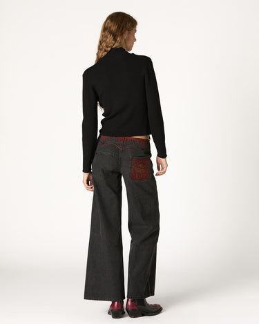 JERSEY CANALE BOTONES BLACK