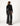 BLACK BUTTON RIBBED SWEATER