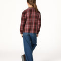 BLACKBERRY CHECK EMBROIDERED SHIRT