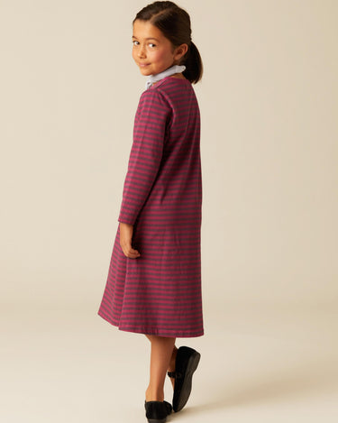 BLUE STRIPED DRESS