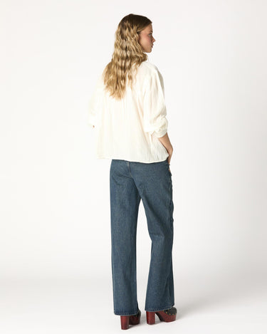 CAMISA JARETAS LACE ECRU