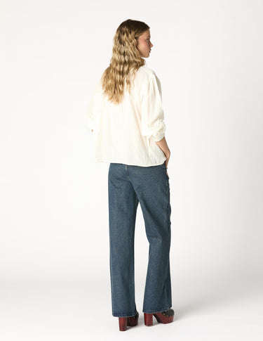 CAMISA JARETAS LACE ECRU