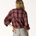 BLACKBERRY CHECK EMBROIDERED SHIRT