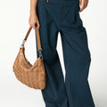BOLSO PEQUEÑO TRENZADO SAND