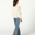 CAMISA JARETAS LACE ECRU