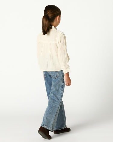 CAMISA JARETAS LACE ECRU