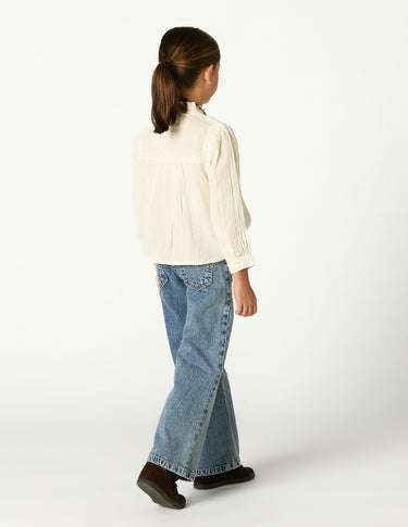 CAMISA JARETAS LACE ECRU