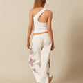 ASYMMETRIC TOP WHITE BACK