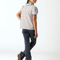 FLARED DENIM JEANS
