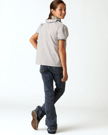FLARED DENIM JEANS