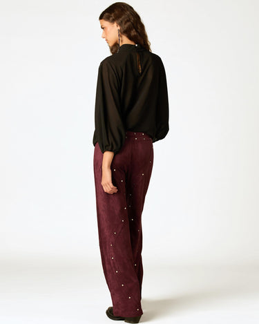 BLACK LACE SHIRT