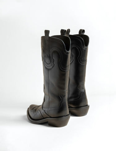 BLACK COWBOY BOOT