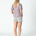 GREY POCKET SHORTS