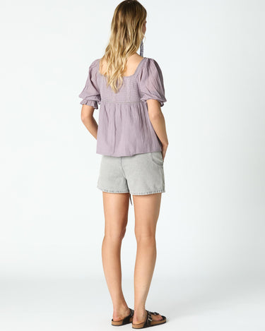 GREY POCKET SHORTS