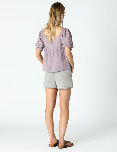 GREY POCKET SHORTS