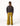 CURRY FLORAL CORDUROY PANTS