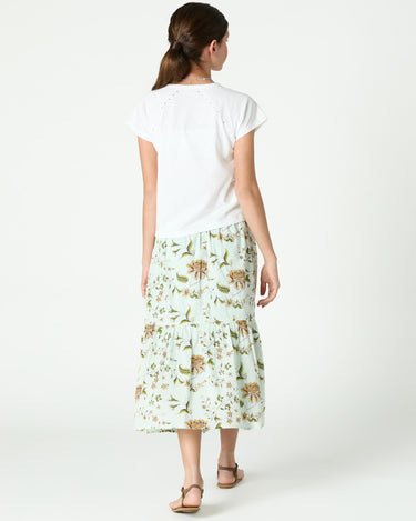 LONG SKIRT INDIAN PRINT SWIPE