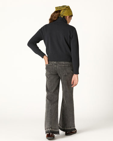 ANTHRACITE TURTLENECK SWEATER