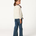 CAMISA CUELLO PERKINS LACE ECRU