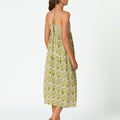 GARDEN PINK PRINT STRAP DRESS