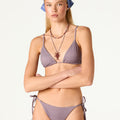 RIVETED OVERCAST BIKINI BOTTOM