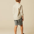 FRENCH STRIPES GREY SHIRT