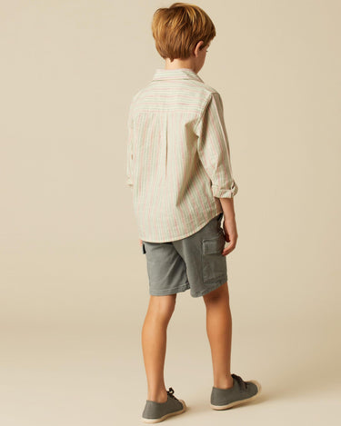 FRENCH STRIPES GREY SHIRT