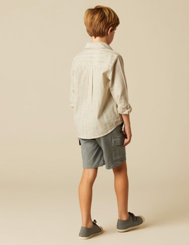 FRENCH STRIPES GREY SHIRT