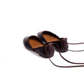 BURGUNDY STRAP BALLET FLAT