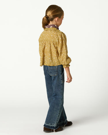 TOILE RIPPLE COLLAR SHIRT CURRY