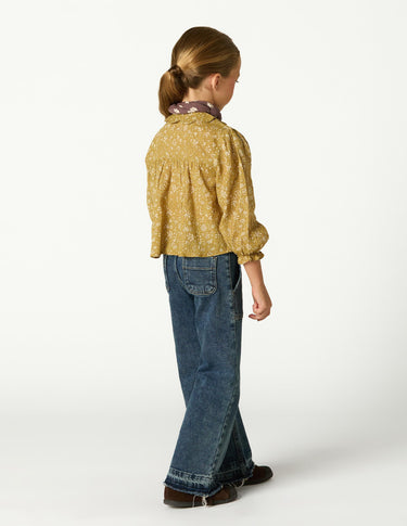 CAMISA CUELLO ONDAS TOILE CURRY