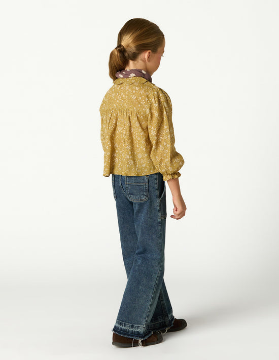 CAMISA CUELLO ONDAS TOILE CURRY