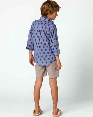 CAMISA PRINT BUTI BLUE