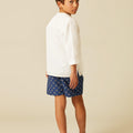 WHITE KURTA SHIRT