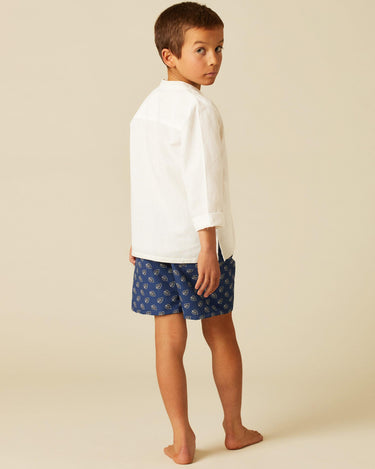 WHITE KURTA SHIRT
