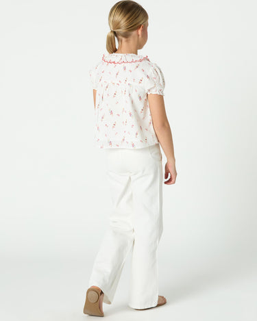 PANTALON DENIM BOLSILLOS BLANCO