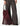 BURGUNDY SUEDE FRINGE BAG