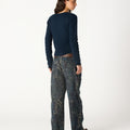 TOP PUNTO ESCOTE REDONDO MIDNIGHT