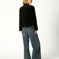 CHAQUETA TERCIOPELO DOBLE BOTÓN BLACK
