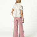 "NN" Embroidered Corduroy Trousers