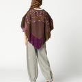 EMBROIDERED PONCHO