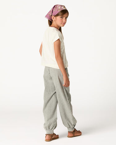 LIGHT GRAY BAGGY TROUSERS
