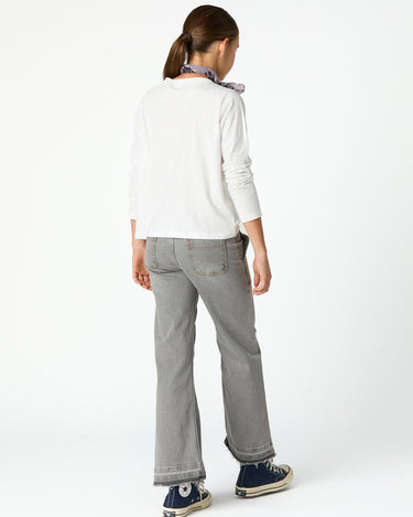 WHITE LONG SLEEVE T-SHIRT