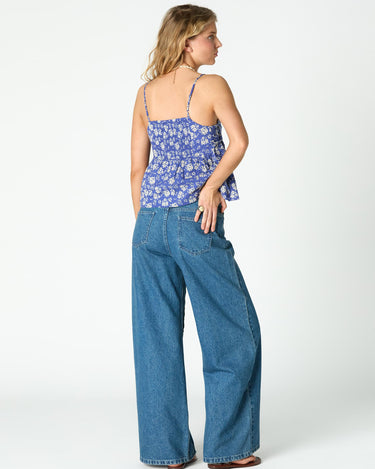 WAVE PRINT CAMISOLE TOP