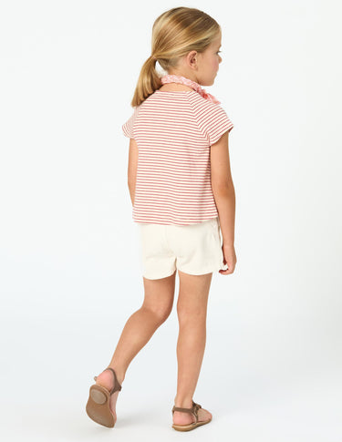 RED STRIPE T-SHIRT